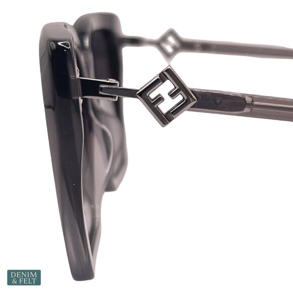 NEW Fendi‎ FF Diamonds Square Sunglasses 54mm Grey Gradient Luxe Statement Chic main image 12
